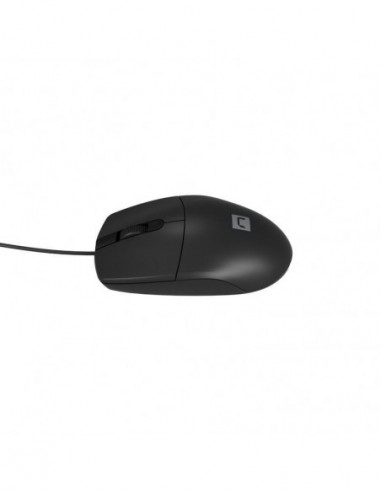 Raton Natec Ruff 2 1000dpi Optico Negro