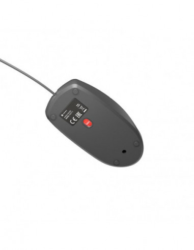 Raton Natec Ruff 2 1000dpi Optico Negro