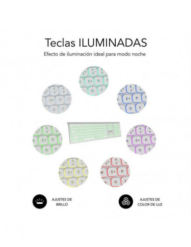 Teclado SUBBLIM Master Wireless,... Teclado SUBBLIM Master Wireless,...