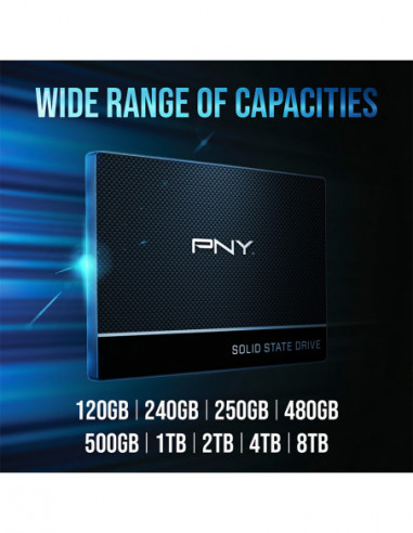 Disco SSD PNY CS900 1TB SATA3 2.5" -... Disco SSD PNY CS900 1TB SATA3 2.5" -...