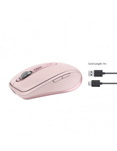 Mouse Logitech MX Anywhere 3S, Sem...