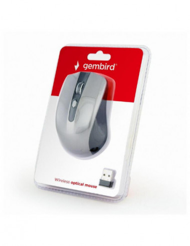 Rato Sem Fio Gembird MUSW-4B-04-BG, 4...