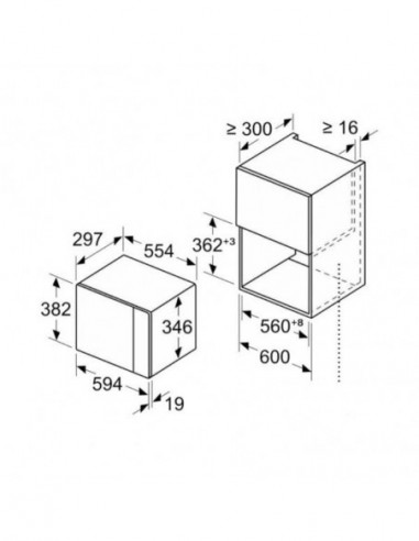 Siemens - Microondas Encastre Iq500...