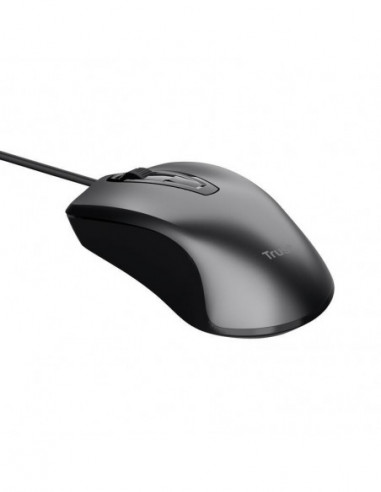 Ratón Con Cable Trust Carve Usb Black...