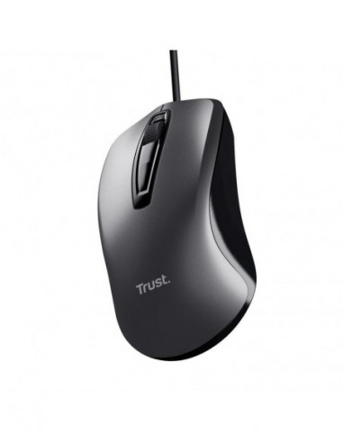 Ratón Con Cable Trust Carve Usb Black...