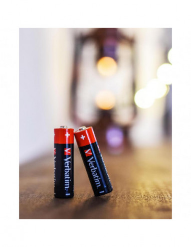 Pilhas Verbatim AA Alcalinas: Pack de... Pilhas Verbatim AA Alcalinas: Pack de...