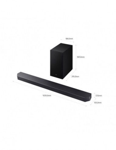 Samsung - Soundbar Hw-Q600f/Zf
