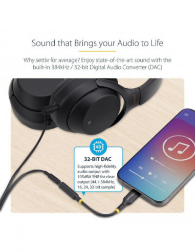 Adaptador de Áudio StarTech USB-C... Adaptador de Áudio StarTech USB-C...