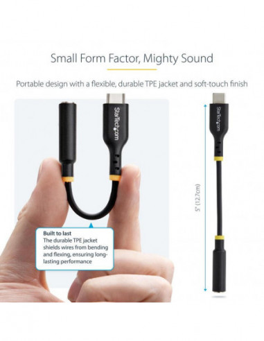 Adaptador de Áudio StarTech USB-C... Adaptador de Áudio StarTech USB-C...