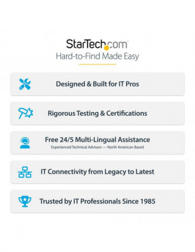 Adaptador de Áudio StarTech USB-C... Adaptador de Áudio StarTech USB-C...