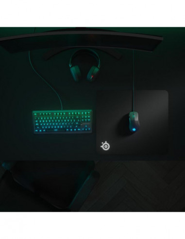 Esteira Steelseries QcK Heavy - Preto Esteira Steelseries QcK Heavy - Preto