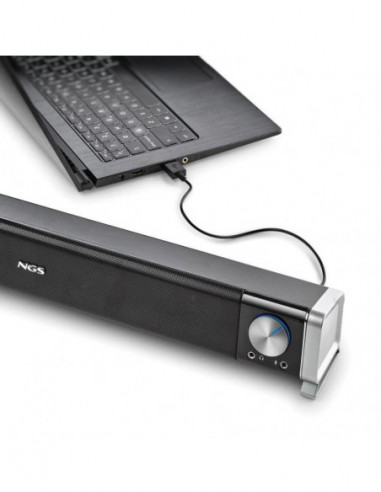 NGS SB500-BT Negro 2.0 canales 6 W
