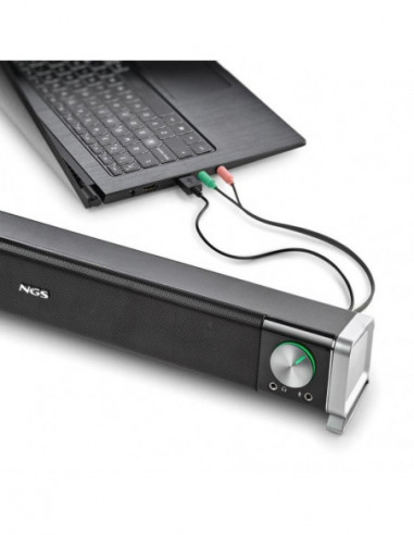 NGS SB500-BT Negro 2.0 canales 6 W