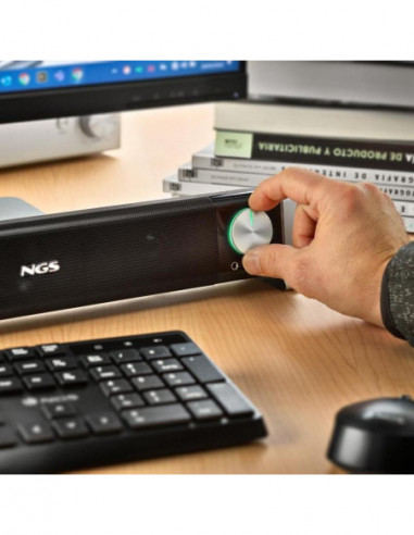 Ngs - Barra de Som P/ Pc-Portátil...