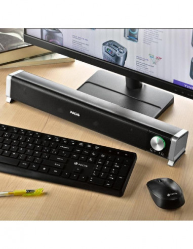 Ngs - Barra de Som P/ Pc-Portátil...