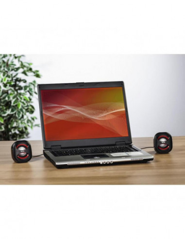 Altavoces Pc Hama Sonic Mobil 183 Negro
