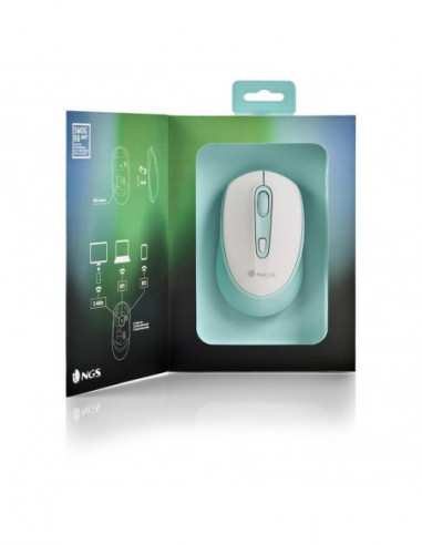 Rato Sem Fio Bluetooth NGS Smog Mint...