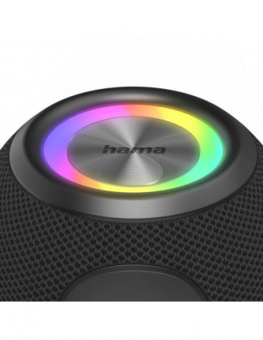 Altavoz Hama Ball Shape Mono Negro