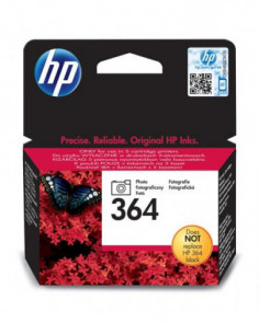 Tinteiro HP 364 Amarelo -...