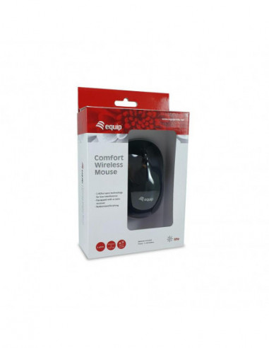 Equip Raton Wireless 2.4 Ghz Mini Negro