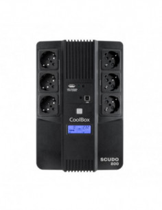 UPS Coolbox Scudo3 800VA,...