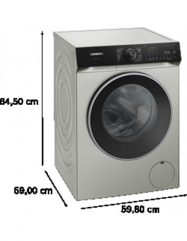 Siemens - Máq. Lavar Roupa Iq500 Idos... Siemens - Máq. Lavar Roupa Iq500 Idos...