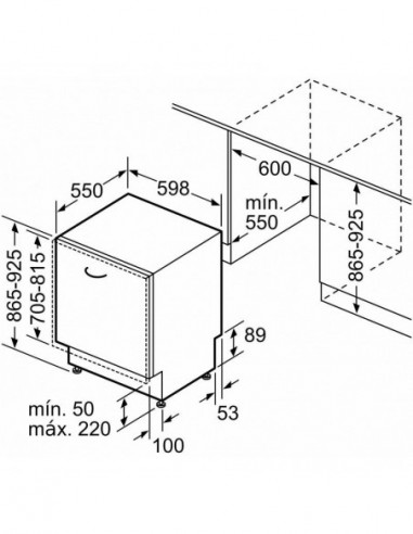 Bosch - Máq. Lavar Loiça Enc.Serie4...