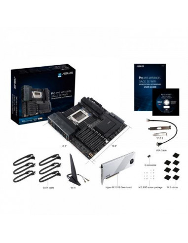 Placa-mãe Asus PRO WS WRX80E-SAGE SE...