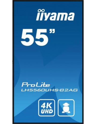 Monitor Iiyama LH5560UHS-B2AG: 55",...