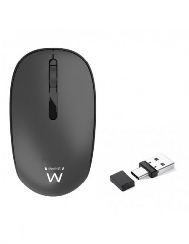Ewent Rato Wireless Silent c/ Adapt...