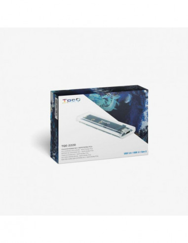 Caixa Tooq para SSD M.2 NVMe, USB-C... Caixa Tooq para SSD M.2 NVMe, USB-C...