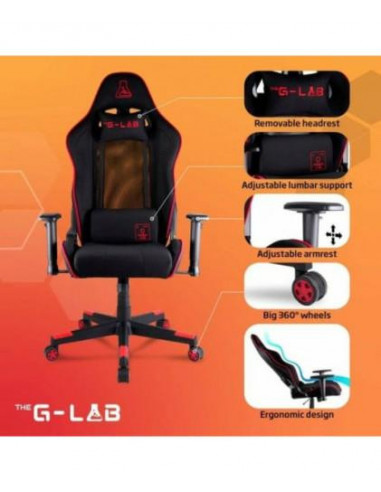 Cadeira Gamer The G-Lab Oxygen XL,... Cadeira Gamer The G-Lab Oxygen XL,...