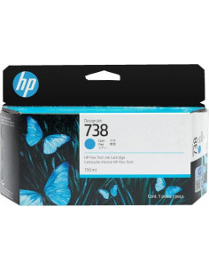 HP 738 130-ml Cyan...