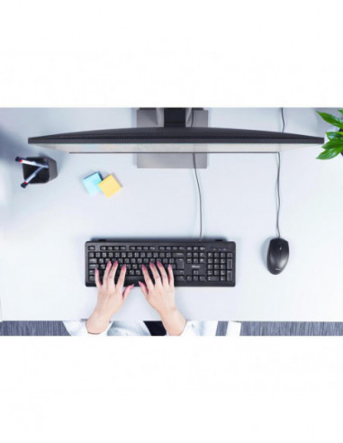Teclado USB QWERTY Espanhol TRUST... Teclado USB QWERTY Espanhol TRUST...