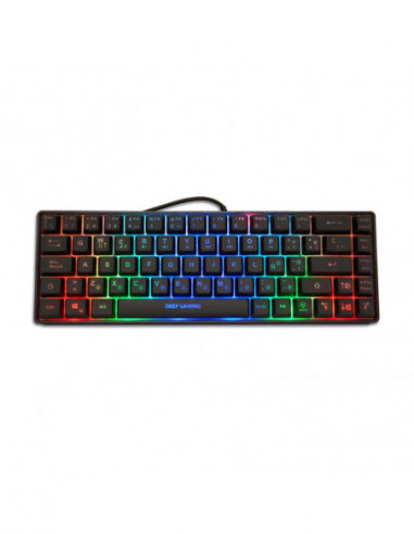 Teclado Deep Gaming Mini TM065 RGB -...