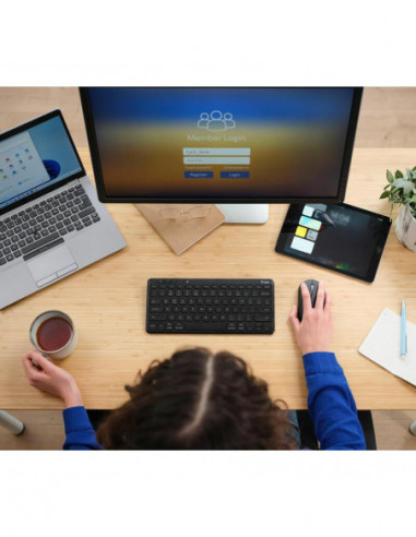 Teclado Trust Lyra Sem Fio... Teclado Trust Lyra Sem Fio...