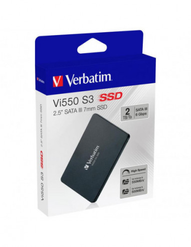 Disco Ssd 2tb Verbatim Vi550 Sataiii...