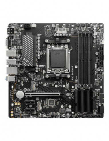Placa-Mãe MSI PRO B650M-P AM5: Micro...