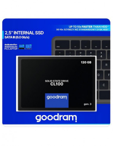 Disco SSD Goodram CL100 120GB - SATA...