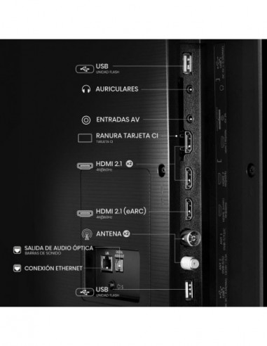 Televisor Hisense 65E7Q QLED 65" 4K Televisor Hisense 65E7Q QLED 65" 4K