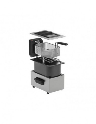 TRISTAR - Fritadeira Inox 3L c/ Visor...