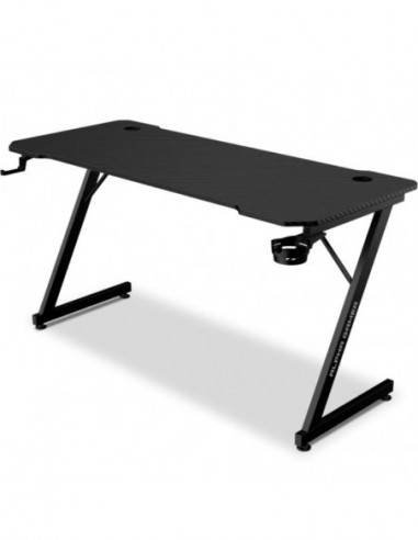 ALPHA GAMER Gemina Black Gaming Desk