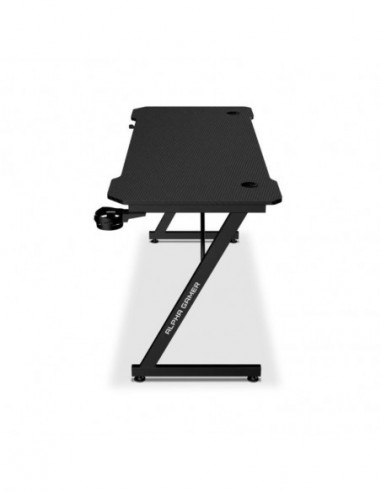 ALPHA GAMER Gemina Black Gaming Desk
