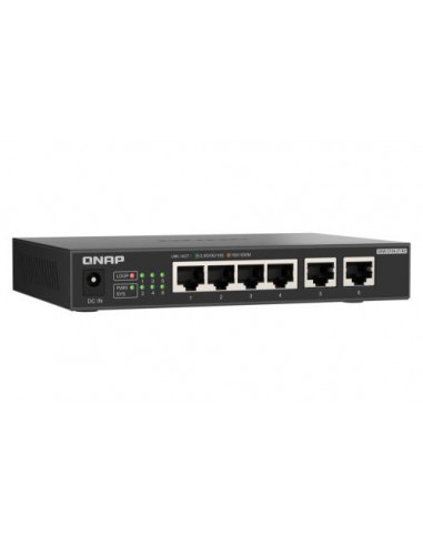 Qnap Switch 4 Puertos 2,5gbe, 2p...