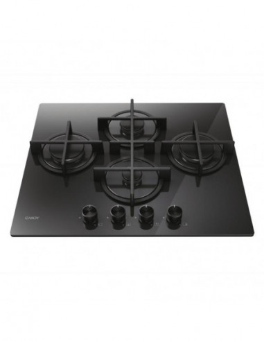 Candy - Placa a Gás Em Vidro Cvg6dtb Candy - Placa a Gás Em Vidro Cvg6dtb
