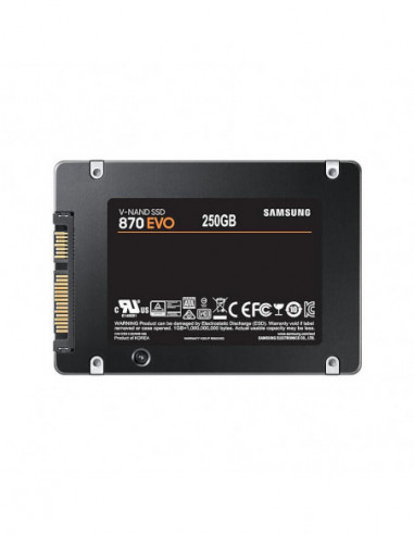 Disco SSD Samsung 870 EVO, 250GB,...