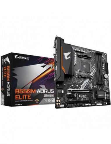 Placa Base Gigabyte Am4 B550m Aorus...