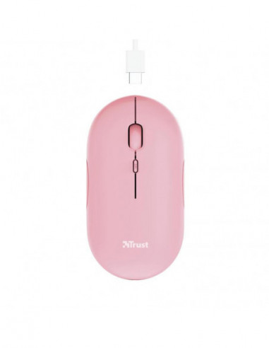 Rato Sem Fio Bluetooth Trust Puck,...