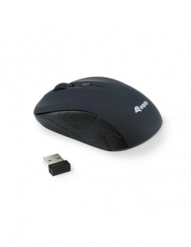 Rato Ótico Sem Fio Mini EQUIP Preto Rato Ótico Sem Fio Mini EQUIP Preto