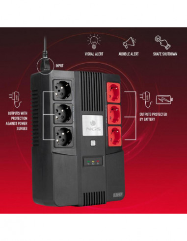 UPS NGS Fortress Bunker 600VA:... UPS NGS Fortress Bunker 600VA:...